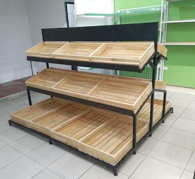 Hướng dẫn tự làm kệ hoa quả áp tường đơn giản