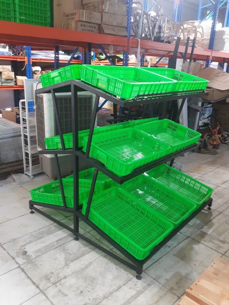 kệ hoa quả 3 tầng